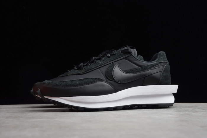NIKE LD WAFFLE SACAI BLACK NYLON BV0073-002