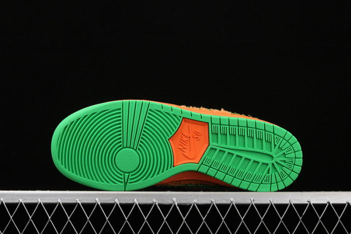 GRATEFUL DEAD X NIKE SB DUNK LOW "ORANGE BEAR"-CJ5378-800