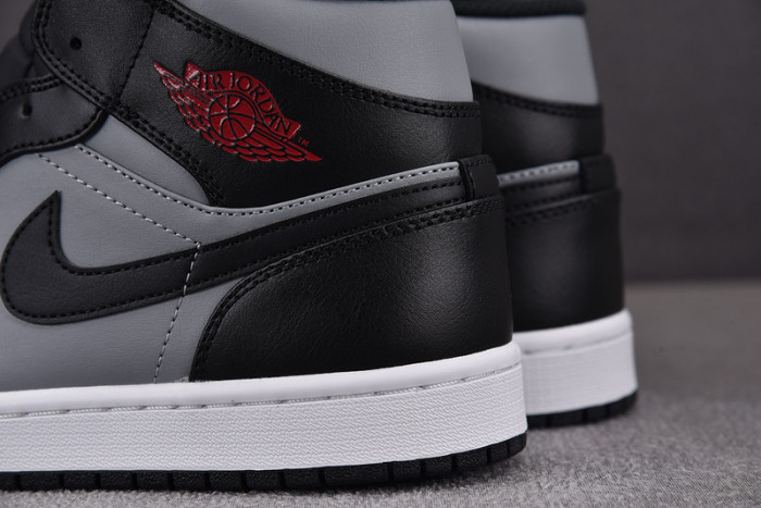 Air Jordan 1 Mid Shadow Red 554724-096