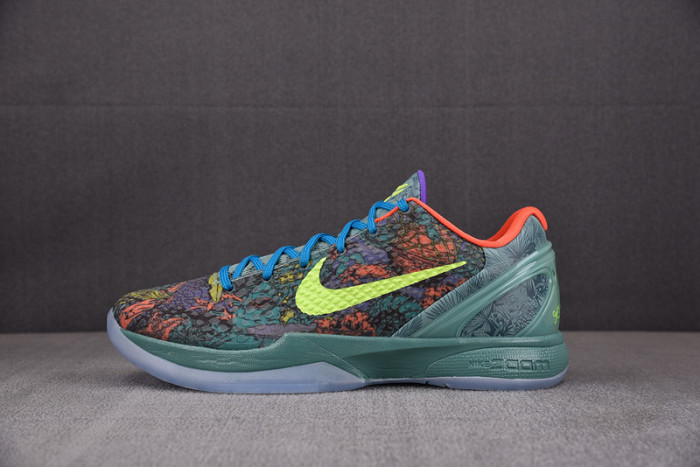 KOBE 6 PRELUDE ALL STAR MVP CANNON/VOLT-PURPLE VENOM-TURF ORANGE 640220-001