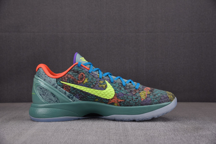 KOBE 6 PRELUDE ALL STAR MVP CANNON/VOLT-PURPLE VENOM-TURF ORANGE 640220-001