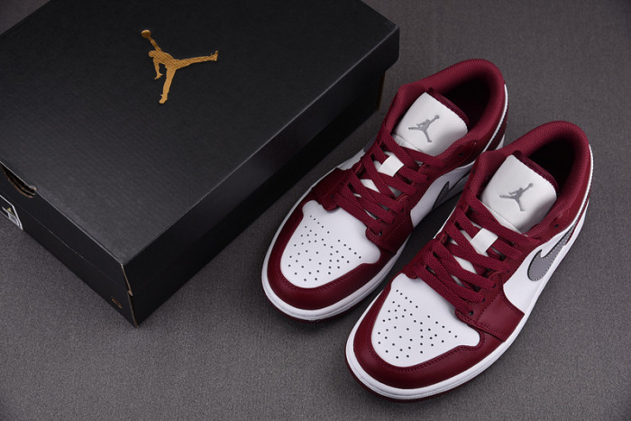 Air Jordan 1 Low “Bordeaux” 553558-615