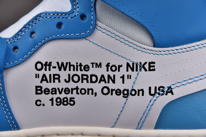 AIR JORDAN 1 Retro High OFW University Blue AQ0818-148
