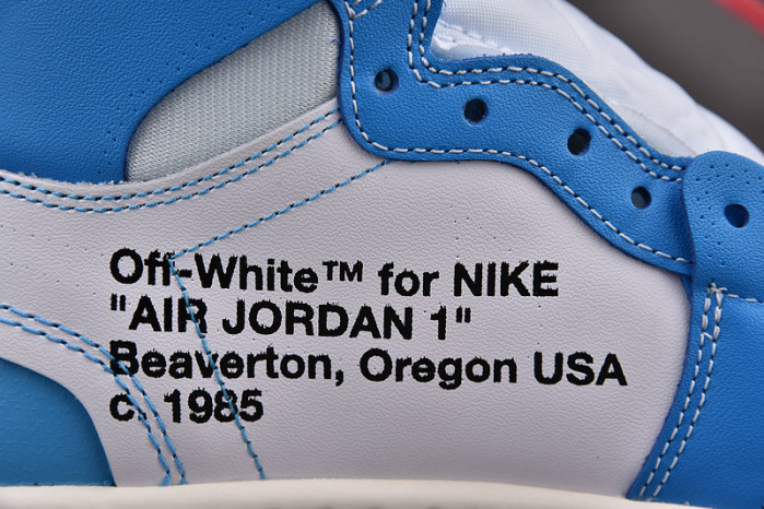 AIR JORDAN 1 Retro High OFW University Blue AQ0818-148