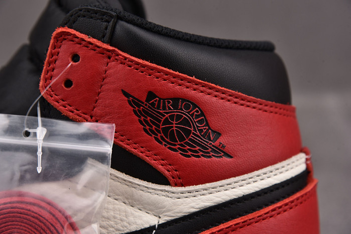 AIR JORDAN 1 RETRO HIGH BRED TOE OG 555088-610