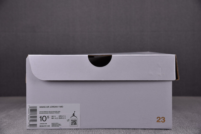 Air Jordan 1 Mid “French Blue” BQ6472-146