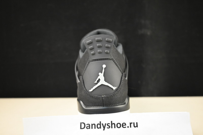 Air Jordan 4 Black Canvas DH7138-006
