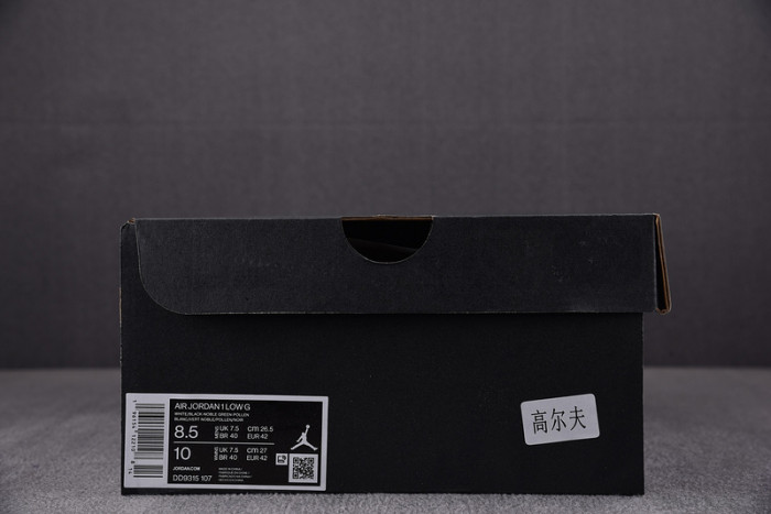 Air Jordan 1 Low Golf “Noble Green” DD9315-107