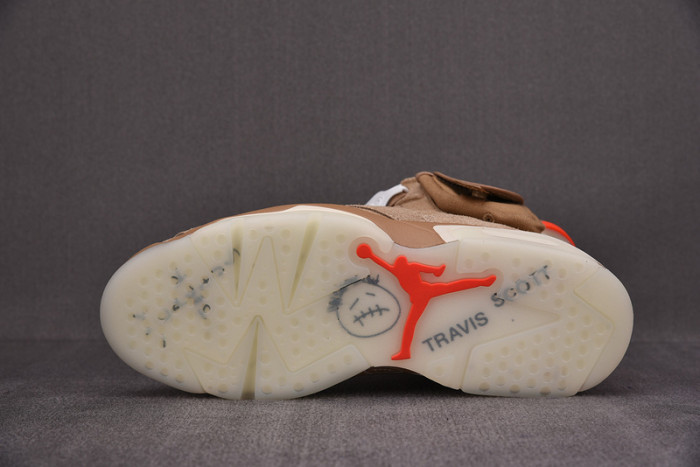 TRAVIS SCOTT X AIR JORDAN 6 “BRITISH KHAKI”  DH0690-200