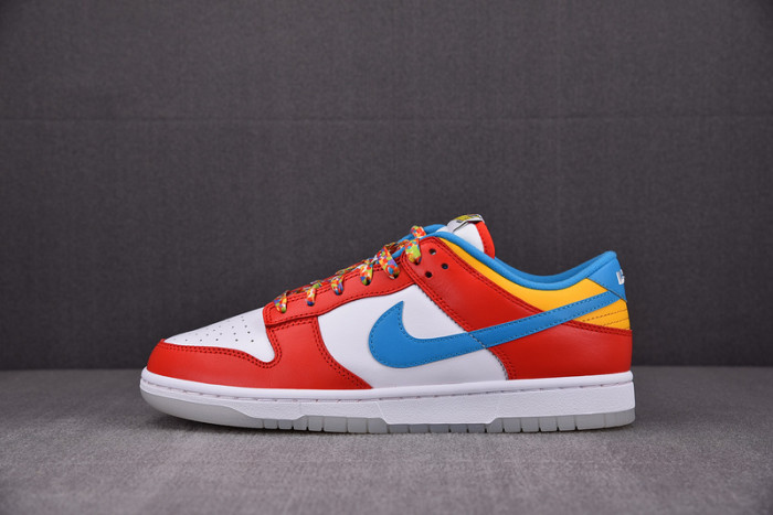 LeBron James x Nike Dunk Low Fruity Pebbles DH8009-600