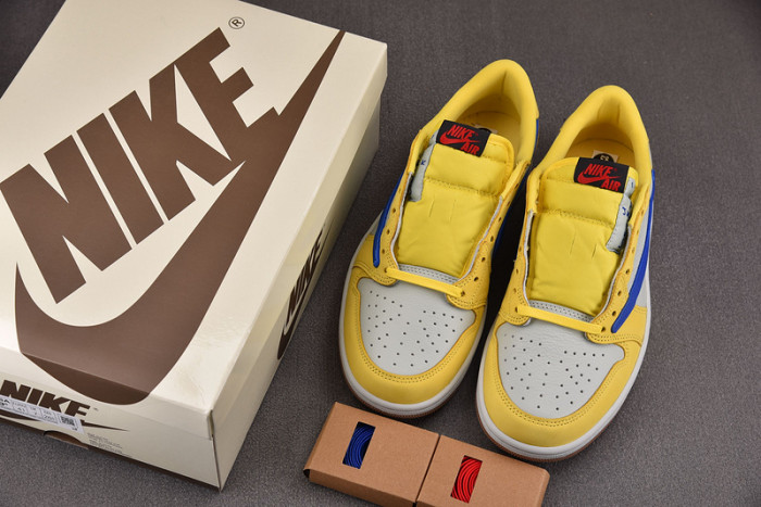 Air Jordan 1 Low OG SP Travis Scott Canary (Women