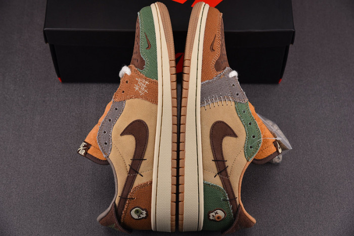 Air Jordan 1 Retro Low OG Zion Williamson Voodoo  DZ7292-200