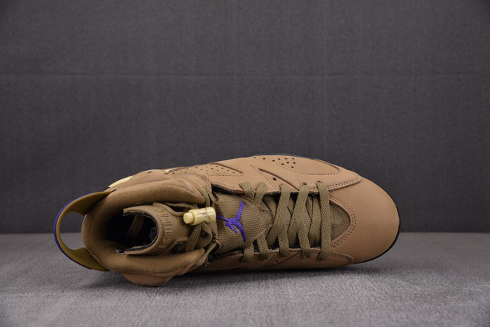 Air Jordan 6 Retro Gore-Tex Brown Kelp (Women