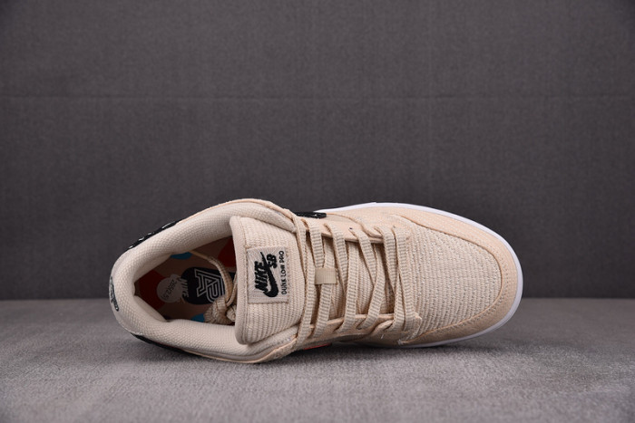 Albino & Preto x NK Dunk SB Low "Pearl White" FD2627-200
