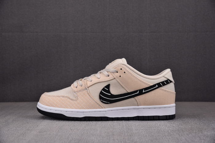Albino & Preto x NIKE Dunk SB Low Pro QS “Pearl White” FD2627-300