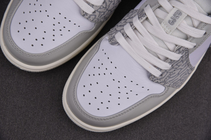 Air Jordan 1 Low PRM Smoke Grey Elephant DH4269-100