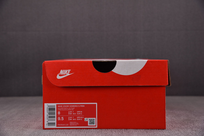 nike vomero 5 S*personic light bone black fn7649-110