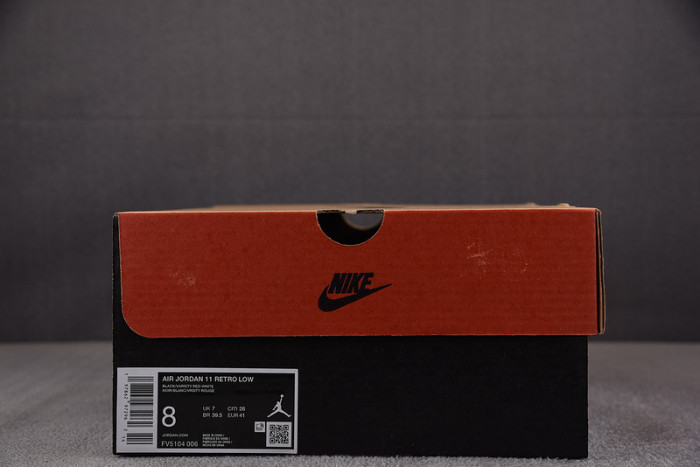 Air Jordan 11 Low “Bred” FV5104-006