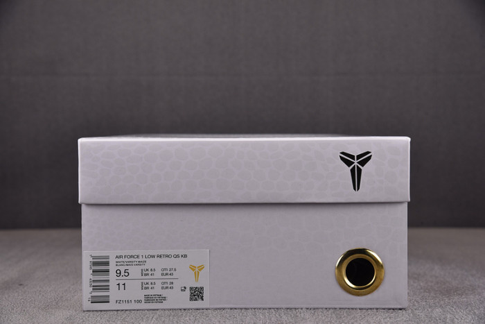 Kobe Bryant x NK AF 1 Low Retro QS FZ1151-100