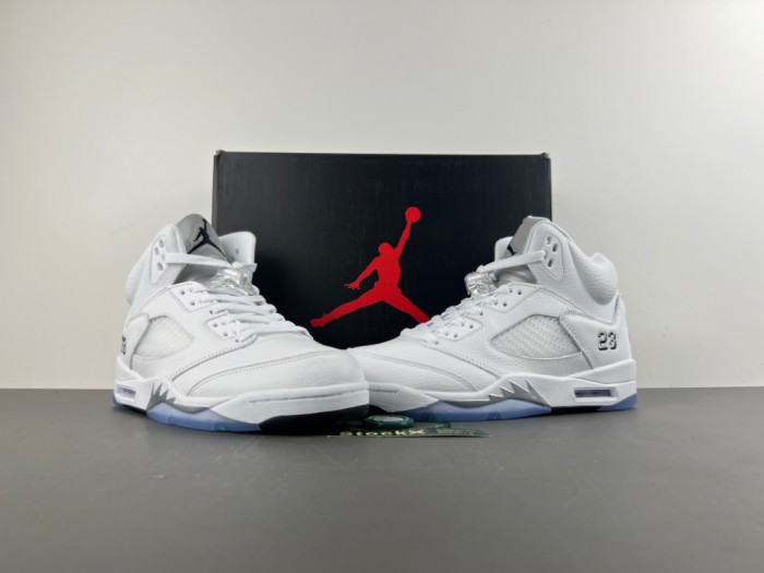 Air Jordan 5 Retro White Metallic (2026) HQ7978-103