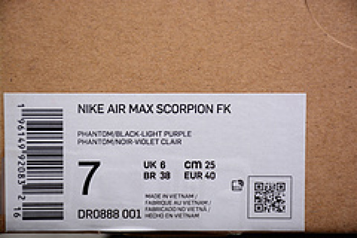 Nike Air Max Scorpion "Black" DR0888-001