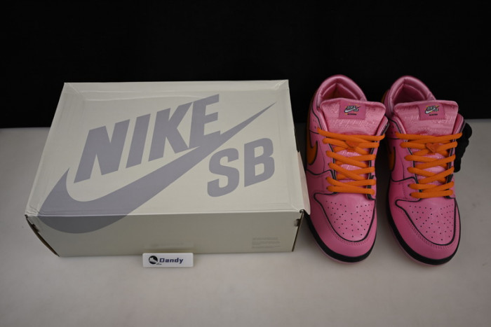 The Powerpuff Girls x Nike SB Dunk Low “Blossom” FD2631-600
