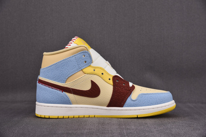 AIR JORDAN 1 MID SE FEARLESS MAISON CHATEAU CU2803-200