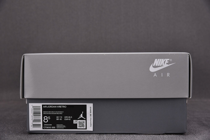 AIR Jordan 11 Retro Cool Grey (2021)  CT8012-005