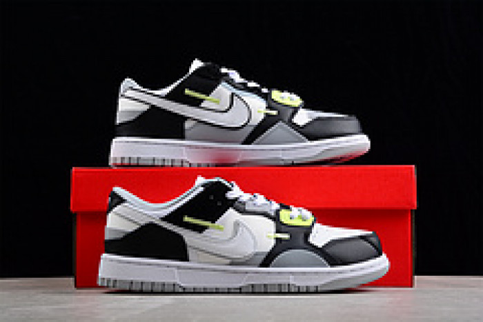Nike Dunk Low Scrap Wolf Grey Light Lemon Twist DC9723-001